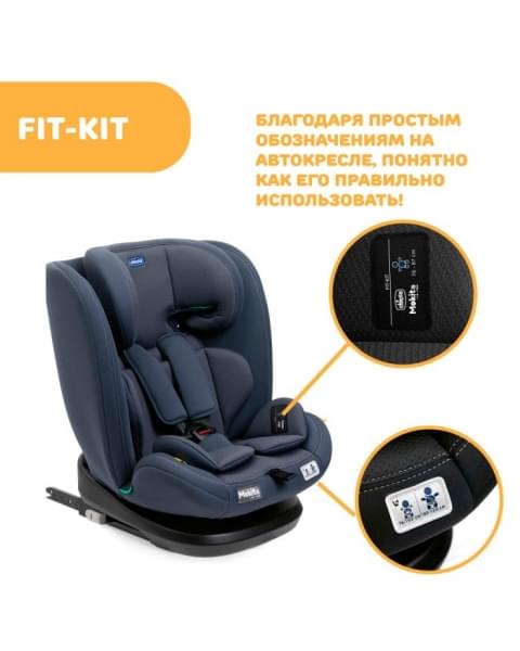 Автокресло Chicco Mokita I-Size (9-36 кг), Classic Black (Черный)