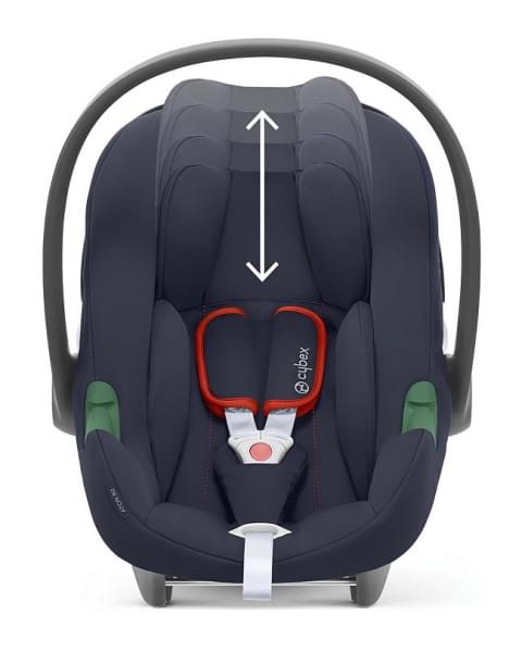 Автокресло (автолюлька) Cybex Aton B2 i-Size с базой Base One Bay Blue