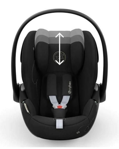 Автокресло Cybex Cloud G i-Size (0-13 кг), Moon Black (Черный)