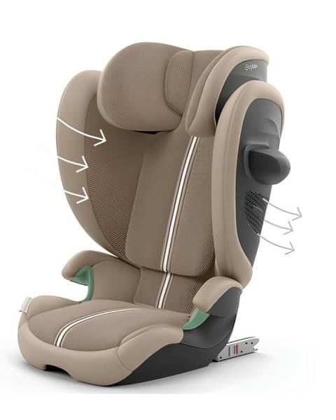 Автокресло Cybex Solution G2 Plus (15-36 кг), Almond Beige (Бежевый)