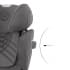 Автокресло Cybex Solution T i-Fix Plus (15-36 кг), Mirage Grey (Серый)