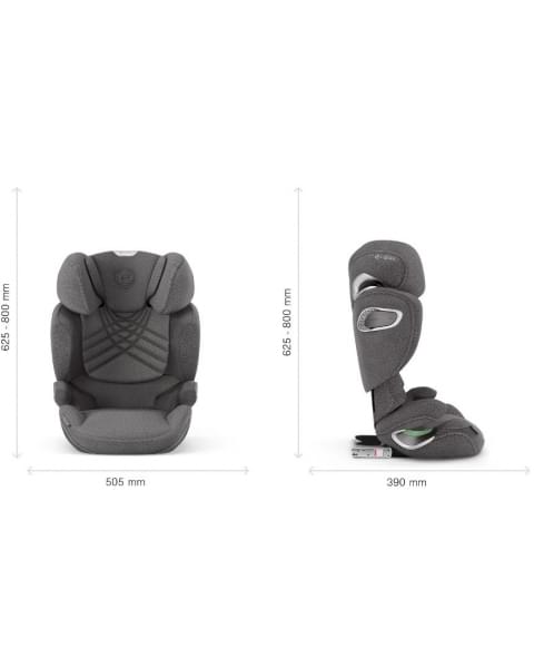 Автокресло Cybex Solution T i-Fix Plus (15-36 кг), Mirage Grey (Серый)