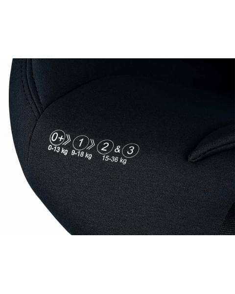 Автокресло Indigo E-Tron i-size isofix черный