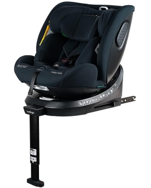 Автокресло Indigo E-Tron i-size isofix черный