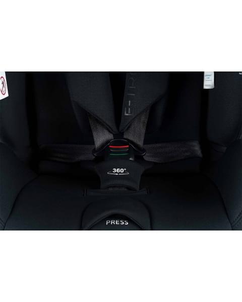 Автокресло Indigo E-Tron i-size isofix черный