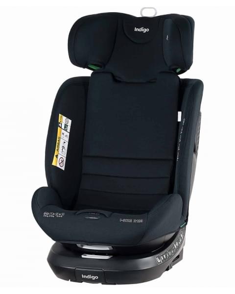 Автокресло Indigo E-Tron i-size isofix черный