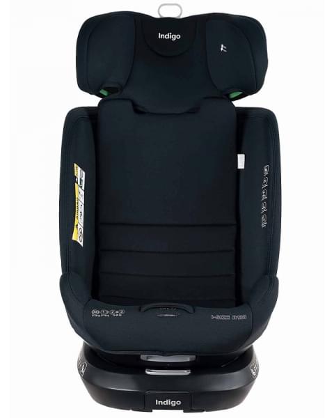 Автокресло Indigo E-Tron i-size isofix черный