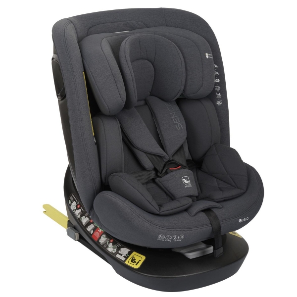 Автокресло Indigo Sence 0-36 кг Isofix I-Size серый