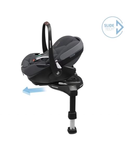 Автокресло Maxi-Cosi Pebble 360 Pro 0-13 кг с базой Family Fix 360 Prо 8052204110 Twillic Graphite/графит (2024)