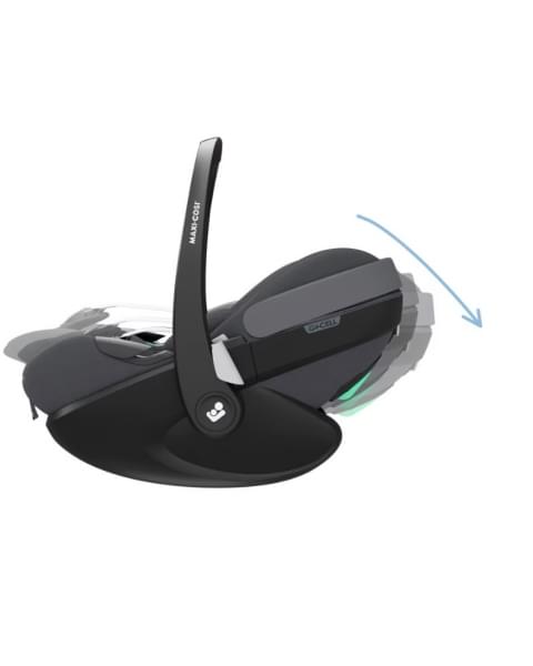 Автокресло Maxi-Cosi Pebble 360 Pro 0-13 кг с базой Family Fix 360 Prо 8052204110 Twillic Graphite/графит (2024)
