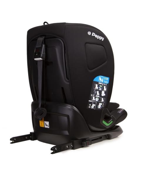 Автокресло Peppy Lambo i-Size black