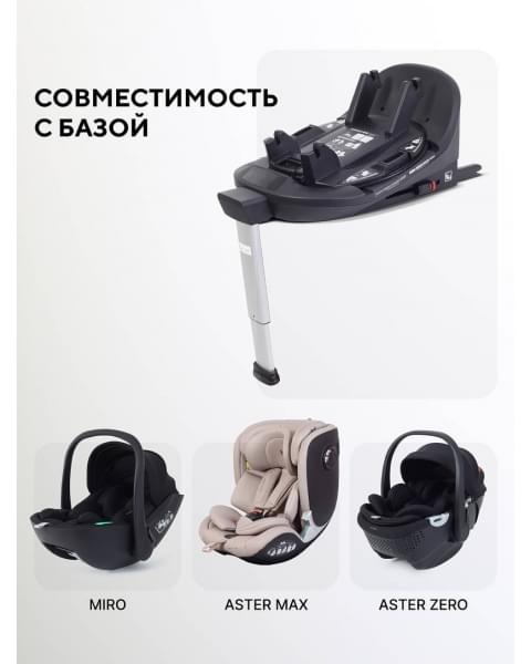 Автокресло Rant Aster Max (40-125 см) Black