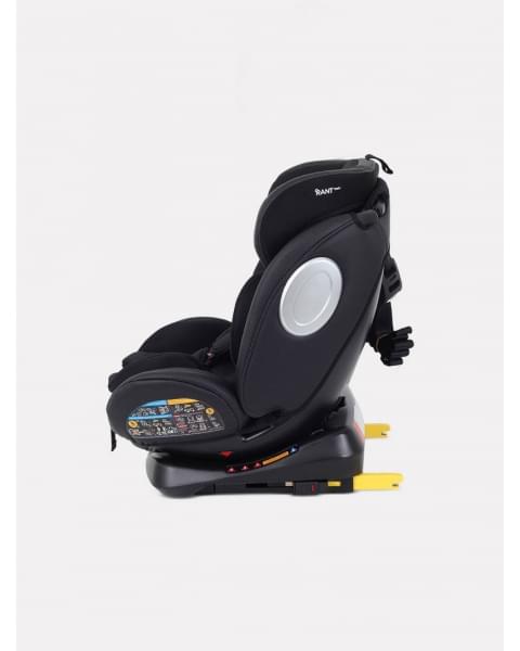 Автокресло Rant Basic Twist Pro Isofix 0/1/2/3 (0-36 кг) Black