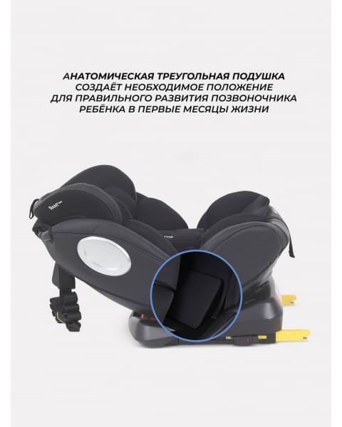 Автокресло Rant Basic Twist Pro Isofix 0/1/2/3 (0-36 кг) Black