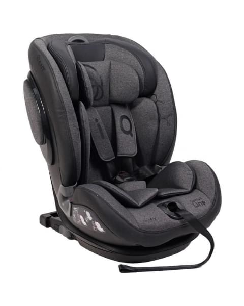 Автокресло Rant IQ Isofix Genius Line (9-36 кг), Dark Grey (Темно-серый)