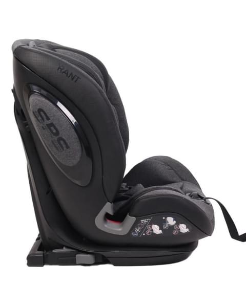Автокресло Rant IQ Isofix Genius Line (9-36 кг), Dark Grey (Темно-серый)
