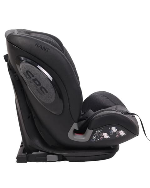 Автокресло Rant IQ Isofix Genius Line (9-36 кг), Dark Grey (Темно-серый)