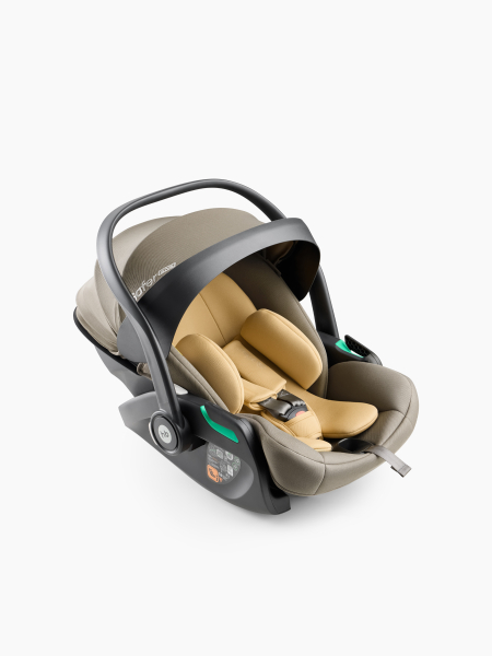 Автокресло SAFER PRO от Happy Baby warm grey & yellow