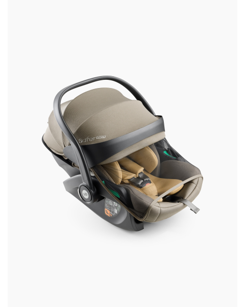 Автокресло SAFER PRO от Happy Baby warm grey & yellow