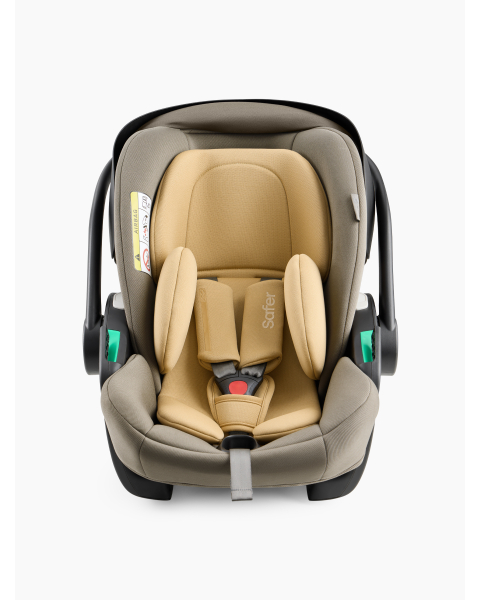 Автокресло SAFER PRO от Happy Baby warm grey & yellow