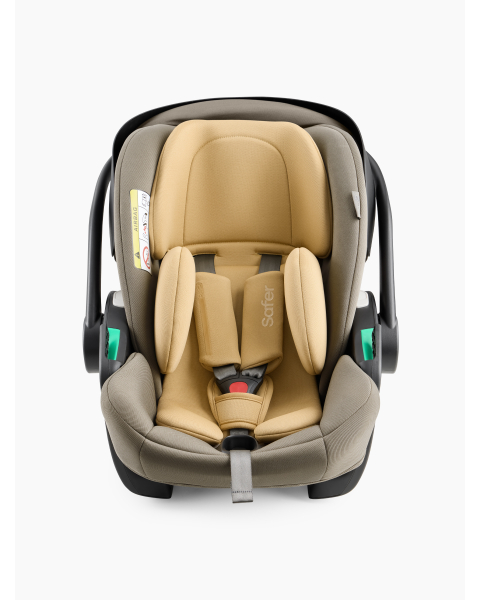 Автокресло SAFER PRO от Happy Baby warm grey & yellow