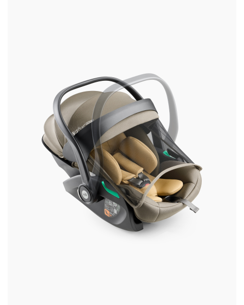 Автокресло SAFER PRO от Happy Baby warm grey & yellow