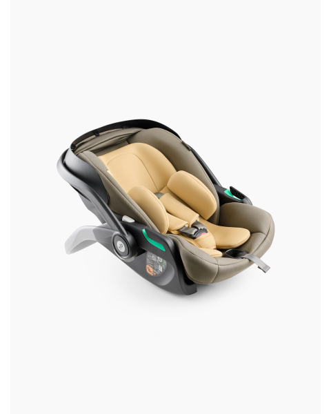 Автокресло SAFER PRO от Happy Baby warm grey & yellow