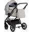 Детская коляска Tutis Leo 3 Plus 3 в 1 с автокреслом Elo Lux EduSky Black 1582068 Warm Grey