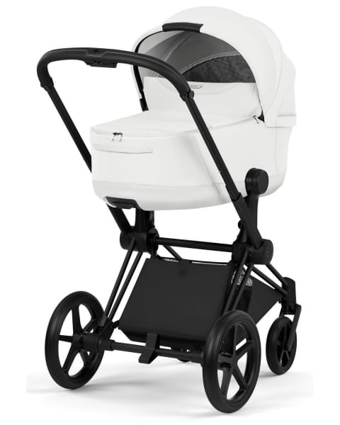 Коляска Cybex Priam V Matt Black Style Collection 2 в 1 Off White