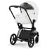 Коляска Cybex Priam V Matt Black Style Collection 2 в 1 Off White
