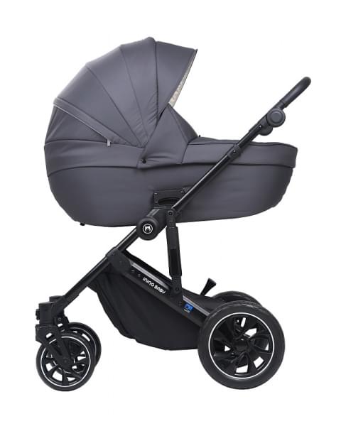 Детская коляска 2 в 1 IningBaby KR 340 grey