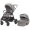 Детская коляска 2 в 1 IningBaby KR 345 pro green