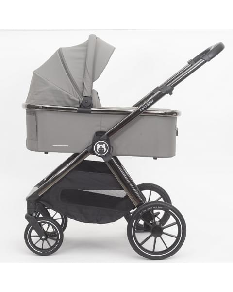 Детская коляска 2 в 1 IningBaby KR 345 pro green