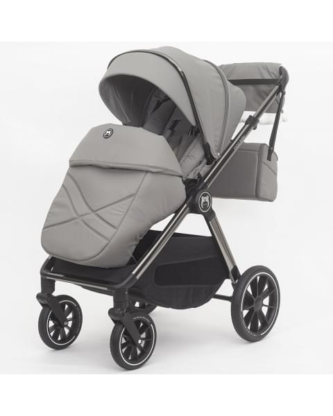 Детская коляска 2 в 1 IningBaby KR 345 pro green