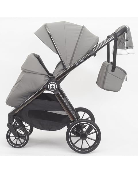 Детская коляска 2 в 1 IningBaby KR 345 pro green