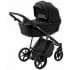 Детская коляска Adamex Belissa Deluxe 3 в 1 B-SA02 (ЧЁРН.КОЖА)