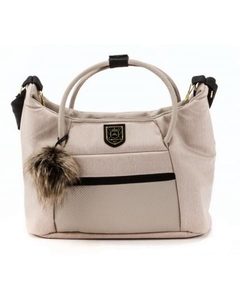 Детская коляска Adamex Belissa Special Edition 2 в 1 B-PS560 (СВ.БЕЖ ЗОЛОТ.РАМ)
