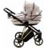 Детская коляска Adamex Belissa Special Edition 2 в 1 B-PS560 (СВ.БЕЖ ЗОЛОТ.РАМ)
