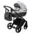 Детская коляска Adamex Cortina 2 в 1 CT-113 графит+серый
