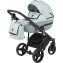 Детская коляска Adamex Cortina 3 в 1 CT-225 кожа мятная+мятный