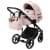 Детская коляска Adamex Lumi Air 2 в 1 L-PS107 LUX (СВ.РОЗОВЫЙ+СВ.РОЗОВАЯ КОЖА)