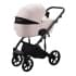Детская коляска Adamex Lumi Air 2 в 1 L-PS107 LUX (СВ.РОЗОВЫЙ+СВ.РОЗОВАЯ КОЖА)