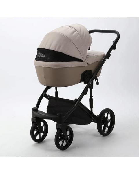 Детская коляска Adamex Lumi Air 2 в 1 L-PS16 (БЕЖЕВЫЙ+БЕЖЕВАЯ КОЖА)