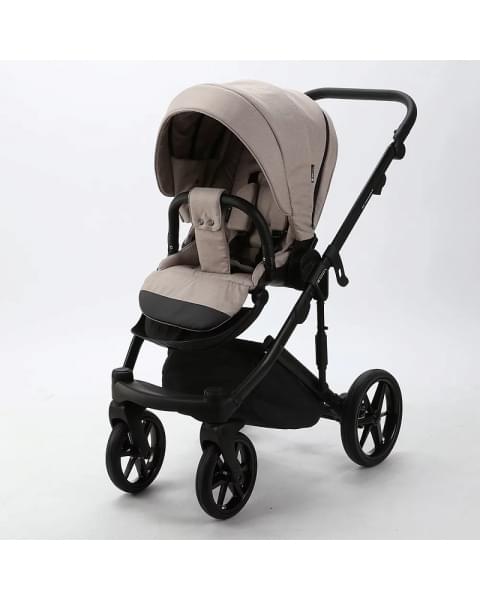 Детская коляска Adamex Lumi Air 2 в 1 L-PS16 (БЕЖЕВЫЙ+БЕЖЕВАЯ КОЖА)