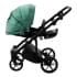 Детская коляска Adamex Lumi Air Deluxe 2 в 1 L-SM01 (ИЗУМРУД. ПЕРЛ 100% КОЖА)