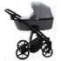 Детская коляска Adamex Mobi 3 в 1 M-PS113 (СЕРЫЙ+СЕРАЯ КОЖА)
