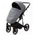 Детская коляска Adamex Mobi 3 в 1 M-PS113 (СЕРЫЙ+СЕРАЯ КОЖА)