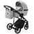 Детская коляска Adamex Mobi Deluxe 2 в 1 M-SA03 (СВ.СЕРАЯ.КОЖА)