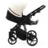 Детская коляска Adamex Mobi Deluxe 2 в 1 M-SA08 (КРЕМОВАЯ КОЖА)