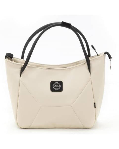 Детская коляска Adamex Mobi Deluxe 2 в 1 M-SA08 (КРЕМОВАЯ КОЖА)